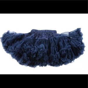 ANGEL'S FACE Tulle Pettiskirt Size 1-3Y Bow Ruched